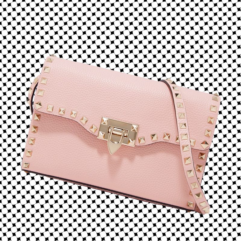 pink clutch purse bag