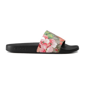 gucci sandals slides pink