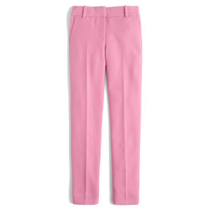 j crew cameron pants pink