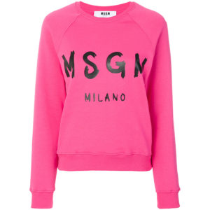 msgm pink sweatshirt