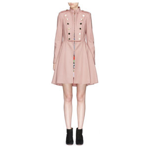 alice olivia rossi coat pink