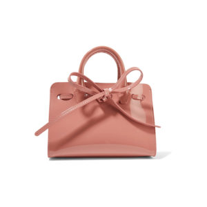 mansur gavriel pink sun mini bag